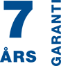 7 års garanti