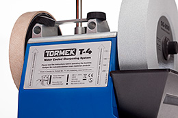 Tormek T-4 maskinskylt